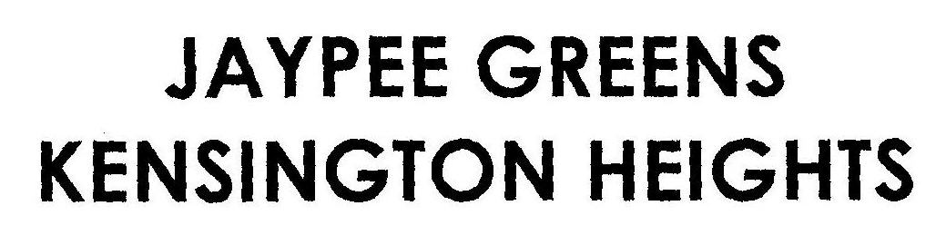 Jaypee Greens Kensington Heights Device mark 1944578 Trademark