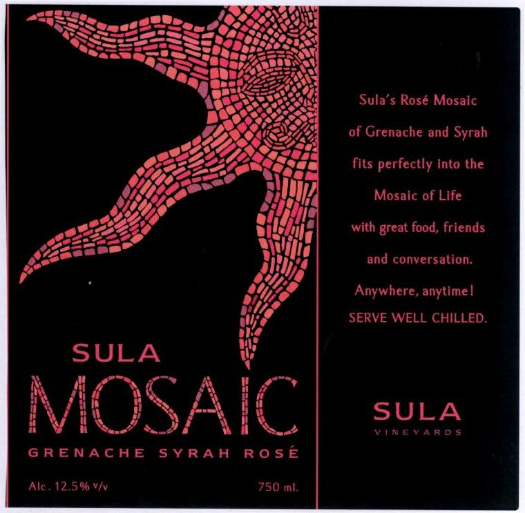Sula Mosaic Device mark 1881962 Trademark