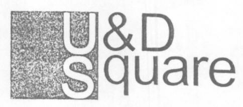 U & D Square (device) Device mark 1626994 Trademark