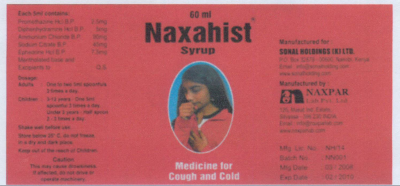 Naxahist Device mark 2186290 Trademark