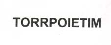 Torrpoietim Device mark 2082007 Trademark