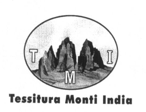 Tmi Tessiture Monti India (device Of Mountain) Device mark 1408486 Trademark