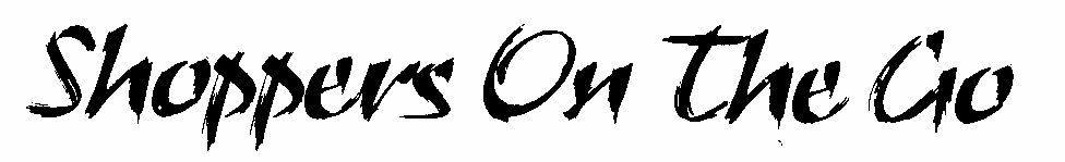 Shoppers On The Go (letter Written In Special Form) Device mark 1470078 Trademark