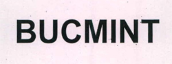 Bucmint Device mark 2509539 Trademark