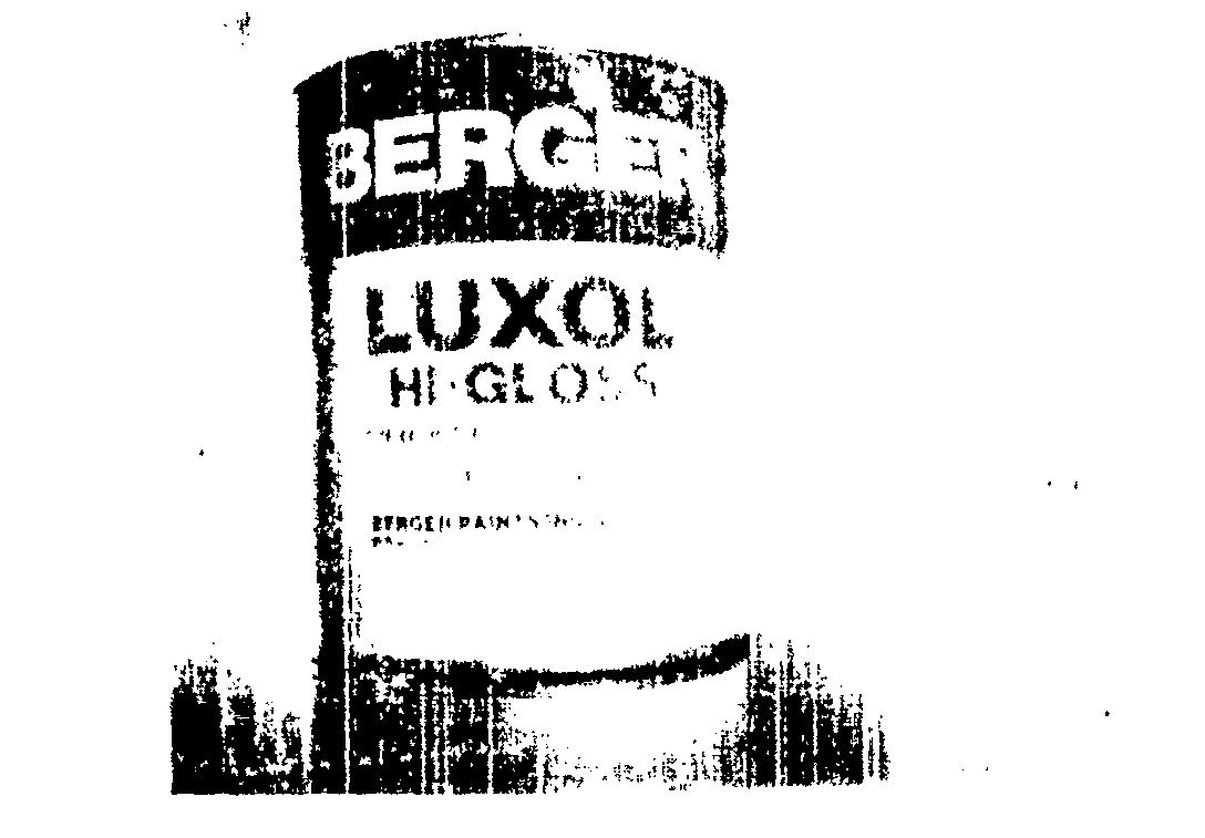 Berger Luxol Hi-gloss Device mark 658060 Trademark