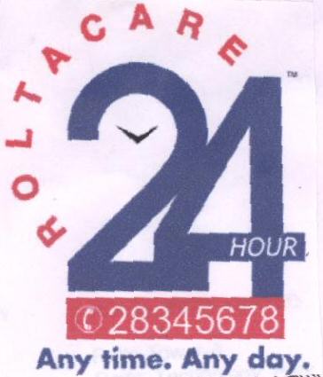 Roltacare 24 Hour (label) Device mark 1650590 Trademark