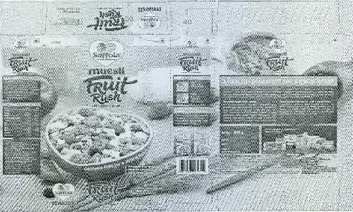 Saffola Muesli Fruit Rush Device mark 2328261 Trademark