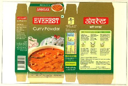 Everest Curry Powder Device mark 2952858 Trademark