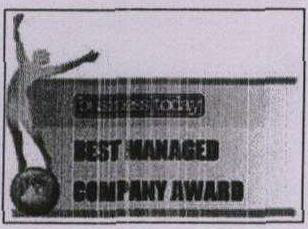 Best Managedcompany Award Device mark 1719209 Trademark