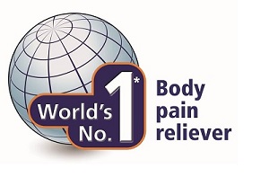 World's No. 1 Body Pain Reliever & Design (voltaren Emulgel Logo) Device mark 2708086 Trademark