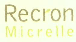 Recron Micrelle (device Of Leaf) Device mark 1621939 Trademark