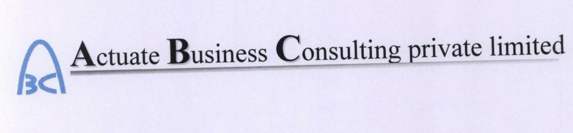 Actuate Business Consulting Private Limited With Device Device mark 1656844 Trademark