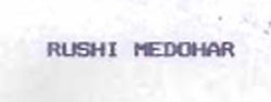 Rushi Medohar Device mark 881528 Trademark