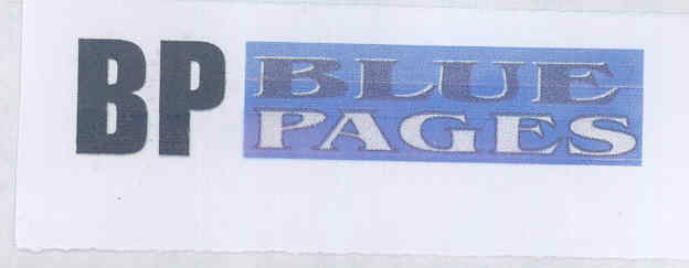 Bp Blue Pages (label) Device mark 1626513 Trademark