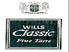 Wills Logo, Wills Classic Device mark 1284982 Trademark