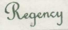 Regency (logo) Device mark 732560 Trademark