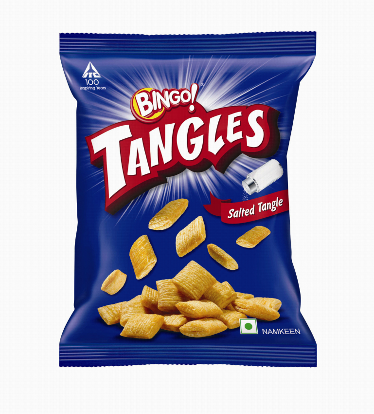 Bingo Tangles Salted Tangle (colour) Device mark 2372355 Trademark