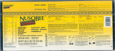 Nusobee Casein Device mark 1054281 Trademark