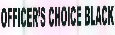 Officer's Choice Black Device mark 2798882 Trademark