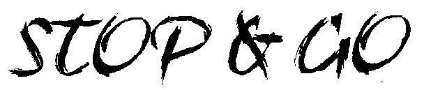 Stop & Go (letter Written In Special Form) Device mark 1470110 Trademark