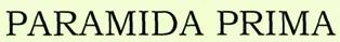 Paramida Prima Device mark 2521773 Trademark