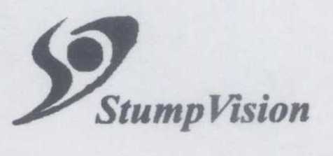 V, Stump Vision (logo) Device mark 1204211 Trademark