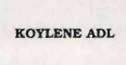 Koylene Adl Device mark 721111 Trademark