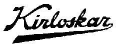 Kirloskar (letter Written In Special From) Device mark 1497849 Trademark