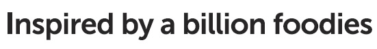 Inspired By A Billion Foodies (tagline) Device mark 2936583 Trademark
