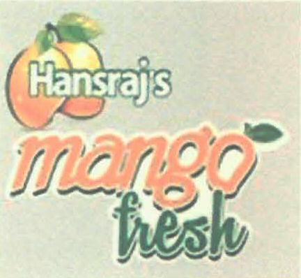Hansrajs Mango Fresh (label) Device mark 2832309 Trademark