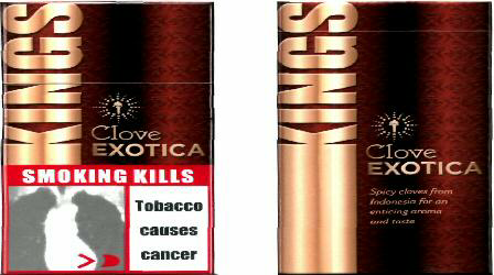 Kings Clove Exotica (label) Device mark 2344063 Trademark