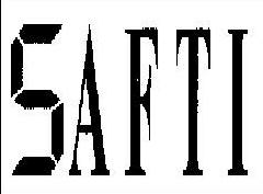 S A F T I (label). Device mark 812362 Trademark