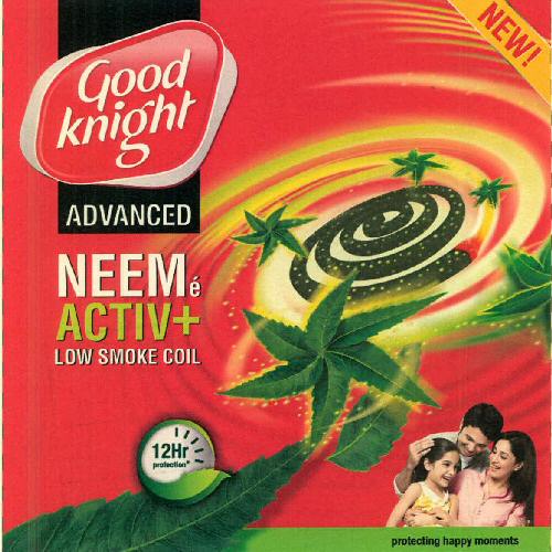 Good Knight Advanced Neem E Active+low Smoke Coil Device mark 2994402 Trademark
