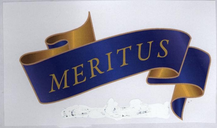 Meritus (label) Device mark 1796813 Trademark