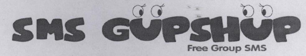 Sms Gupshup (letter Written In Special Form) Device mark 1564198 Trademark