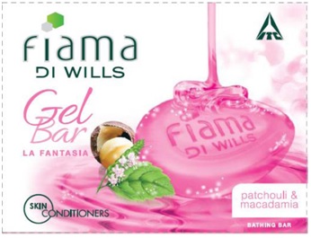 Fiama Di Wills Gel Bar La Fantasia Device mark 2813592 Trademark