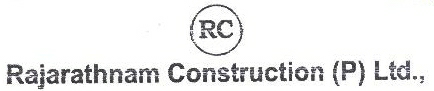 Rc Rajarathnam Construction (p) Ltd., Device mark 1637898 Trademark