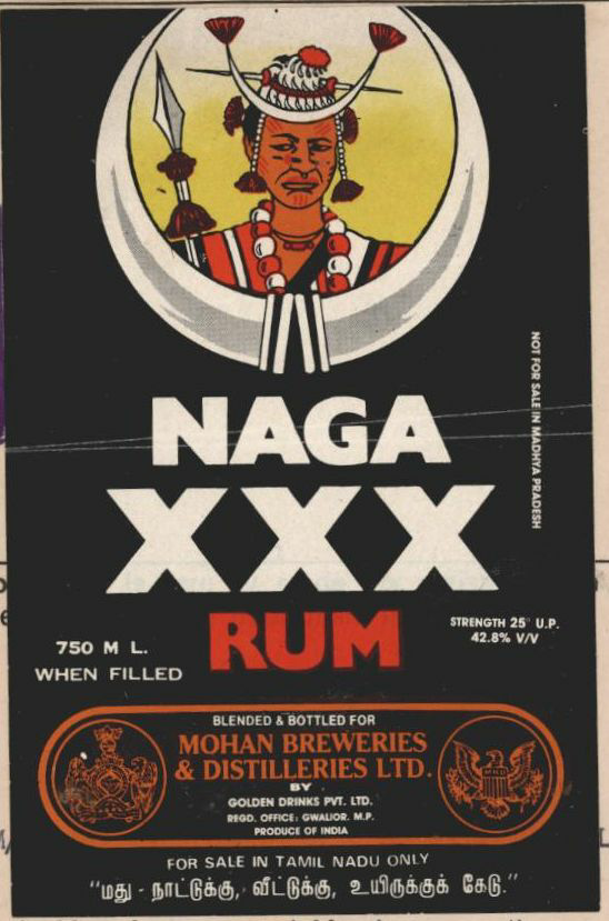 Naga Xxx Rum Device mark 631097 Trademark