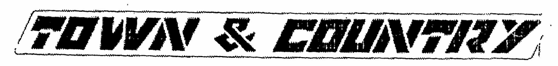 Town And Country Device mark 592218 Trademark