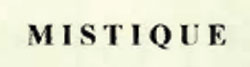 Mistique Device mark 889794 Trademark