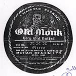 Old Monk (label) Device mark 432911 Trademark