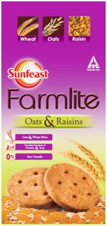 Sunfeast Farmlite Oats & Raisins Device mark 2722029 Trademark