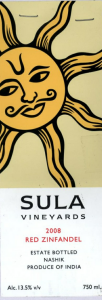 Sula Vineyards (device Of Sun Label) Device mark 1996119 Trademark