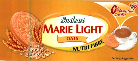 Sunfeast Marie Light Oats Device mark 1961027 Trademark