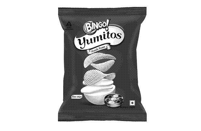 Bingo Yumitos Masala Remix, Itc (label) Device mark 2571219 Trademark