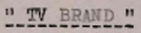 Tv Brand Device mark 591009 Trademark