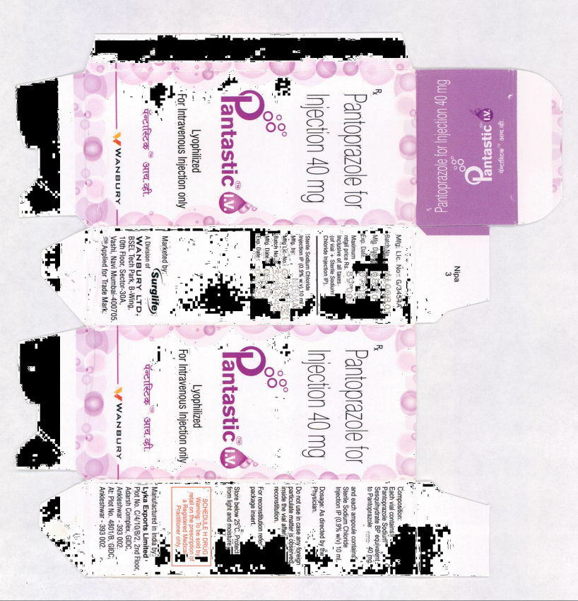 Pantastic I.v. Device mark 2068396 Trademark