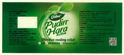 Dabur Pudin Hara (label) Device mark 2764760 Trademark