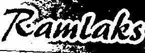 Ramlaks (label) Device mark 1551745 Trademark