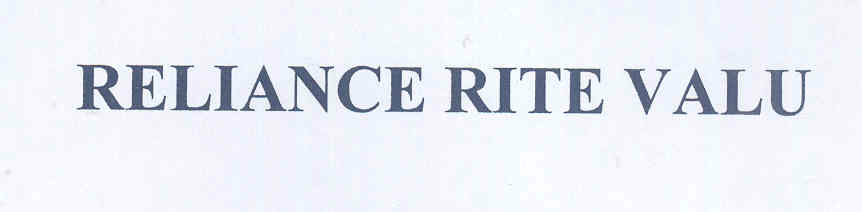 Rrliance Rite Valu Device mark 1396028 Trademark